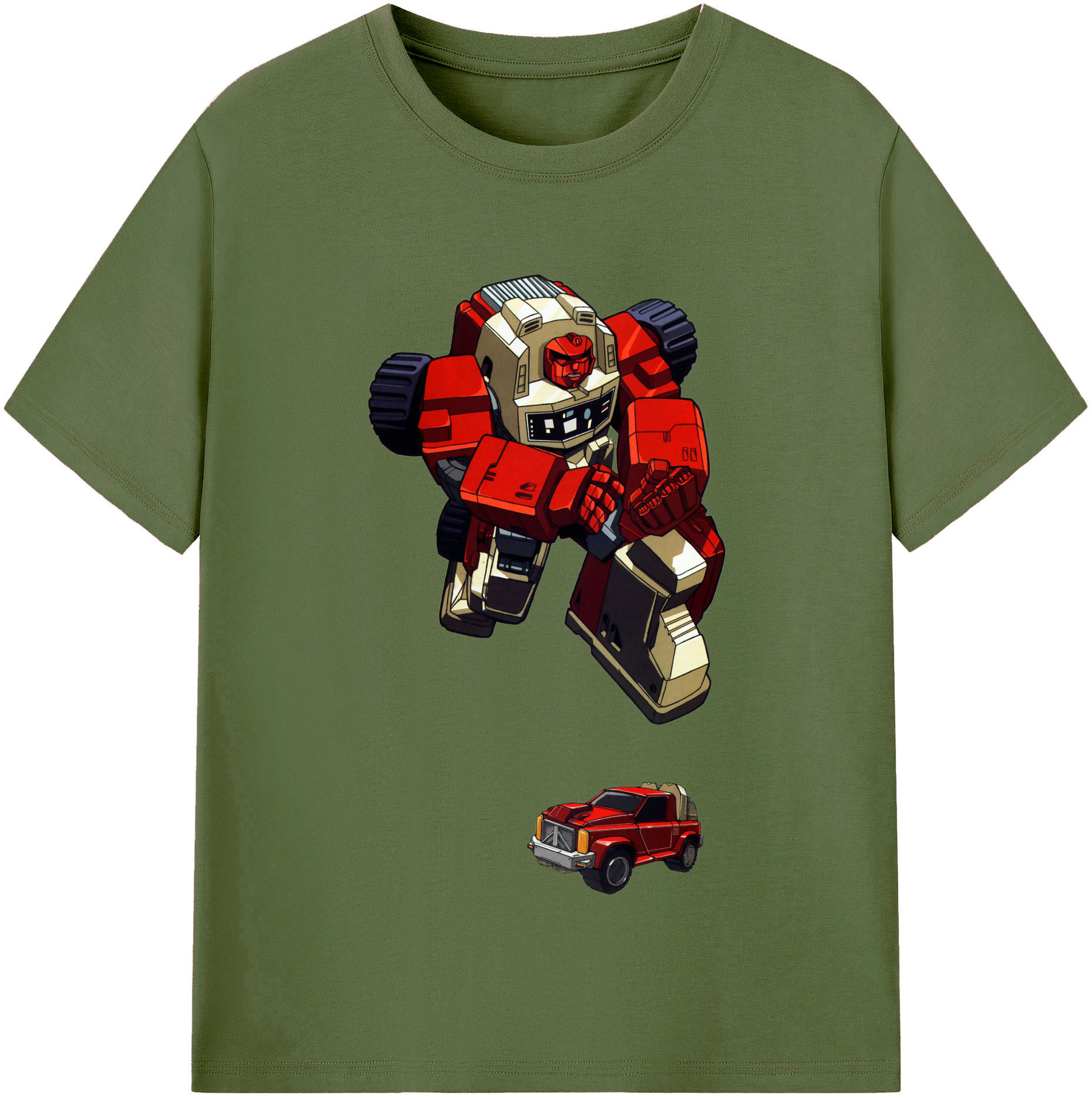 （画像用）  綿100％半袖Tシャツ（フロントプリント）